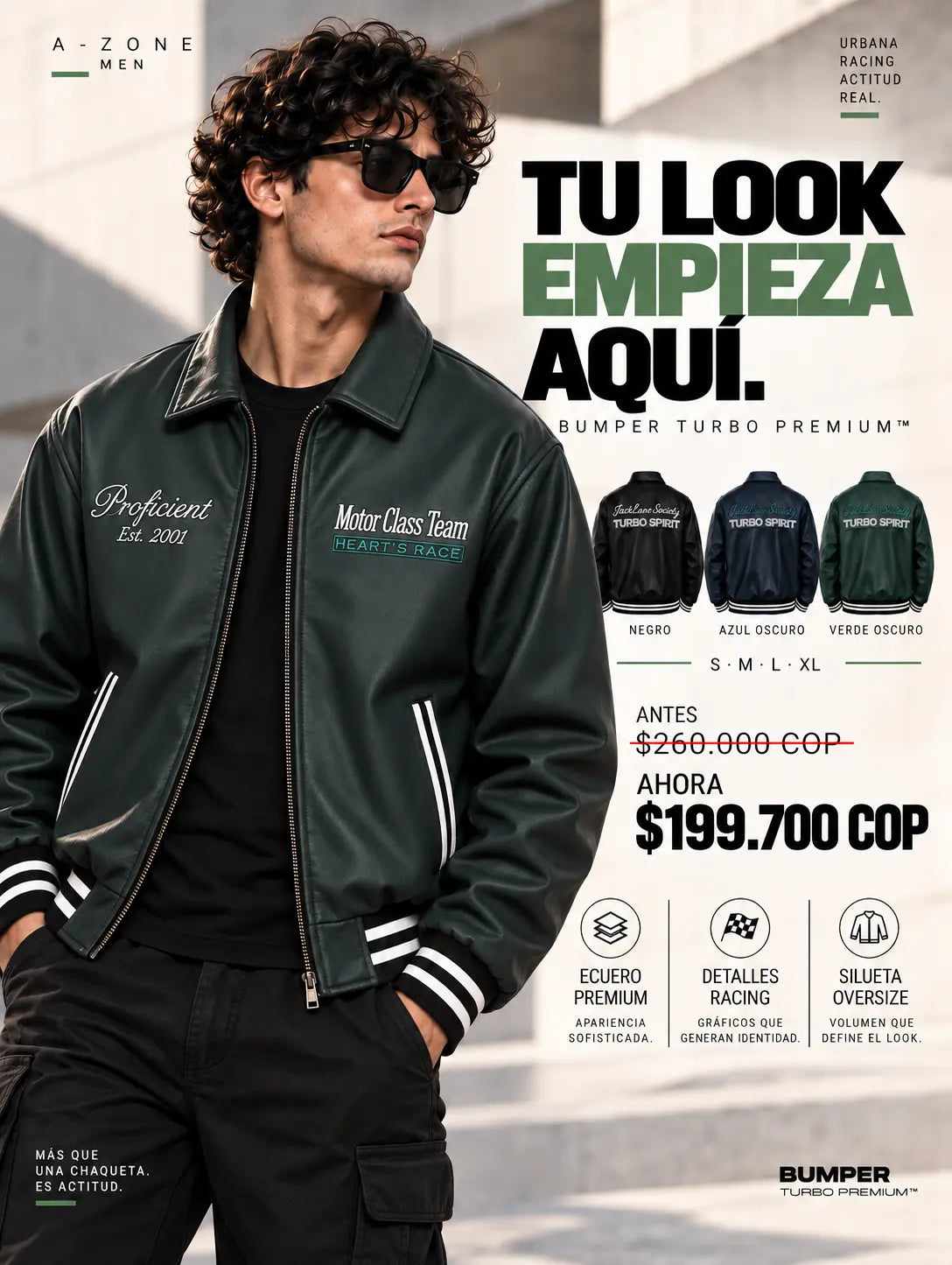 Chaqueta Bumper Turbo Premium