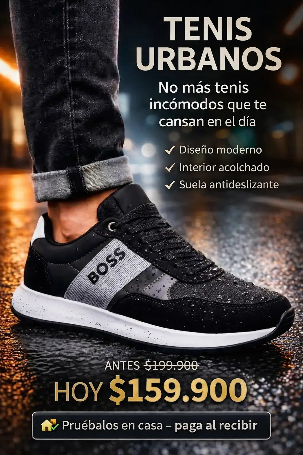 Tenis Urbanos BOSS – Estilo y Comodidad para tu Día a Día