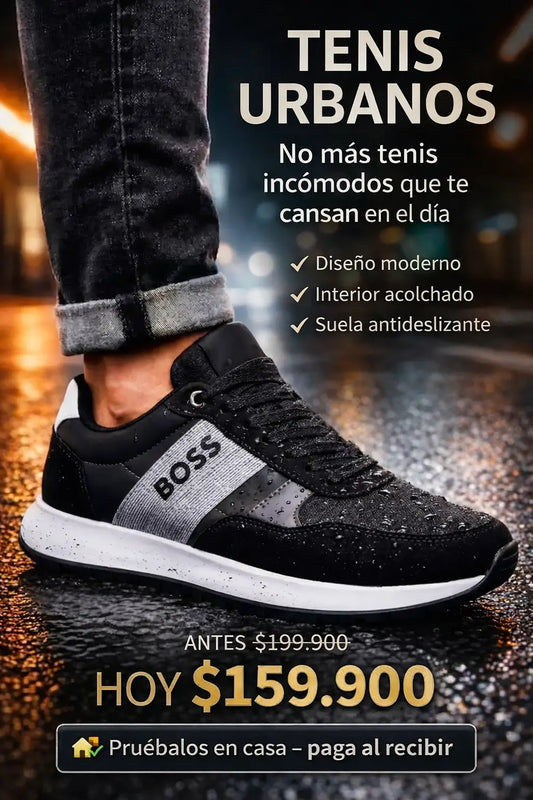 Tenis Urbanos BOSS – Estilo y Comodidad para tu Día a Día