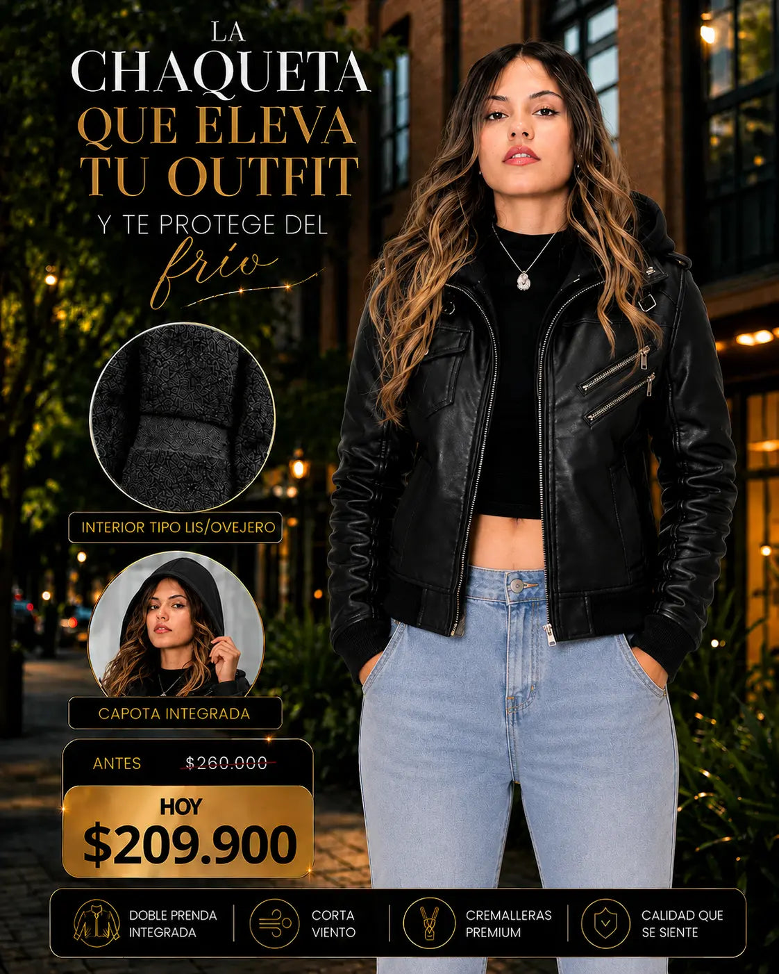 Chaqueta Soho Urban